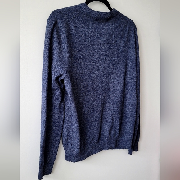 Calvin Klein Extra Fine Merino Wool V Neck Cardigan - Picture 5 of 9